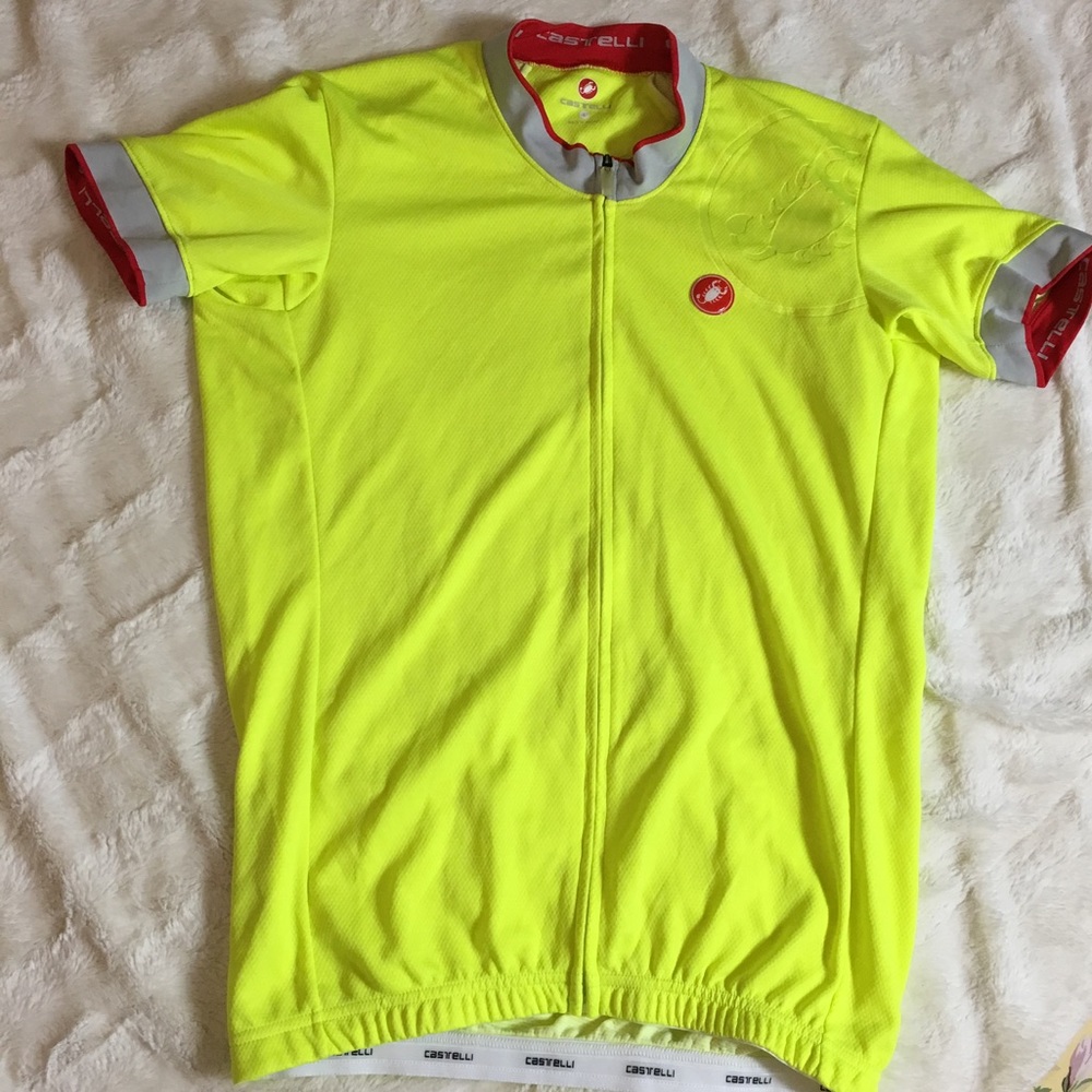 Men's Casetlli cycling jersey